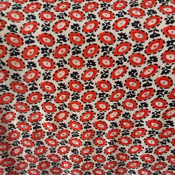 Orange Patterned Dress - Picture 4 of 6